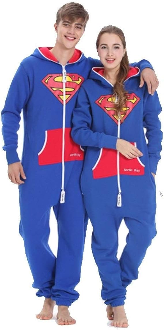 Amazon パジャマセッ ジップワンピースシャムは両方の男性と女性が着用することができワンピースジャンプスーツシャムスウェットスーツ 4561 メンズ 通販