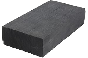 BUZZUFY Natural Charcoal Block Lime-Wood for Soldering for Jewelry Making, size 5-1/2" x 2-3/4" x 1-1/4"