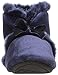 isotoner Women’s Velour Diane Bootie Slippers