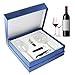 Zalik Wine Glasses Gift Set – Set Of 2 Wine Glasses, Wine Opener, Wine Stopper And Wine Aerator Pourer For Enhanced Flavor – Perfect Gift For Every Occasion - Wine Accessories - Elegant Gift Box