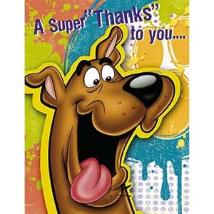 Amazon.com: Scooby Doo Thank You Notes 8ct: Toys &amp; Games
