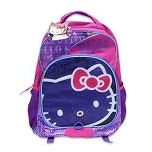 Buy Hello Kitty Large Purple and Pink Backpack With Hood Online at desertcartUAE