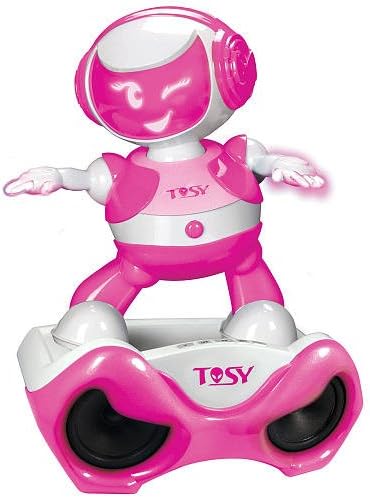 DiscoRobo Special Set Dancing Robot MP3 Player Pink