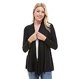 Azules Long Sleeve Open Front Cardigan for Women