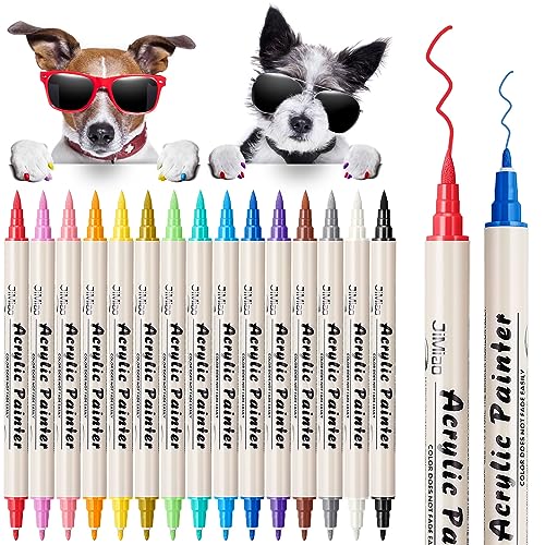 Double-Headed Dog Nail Polish Pens