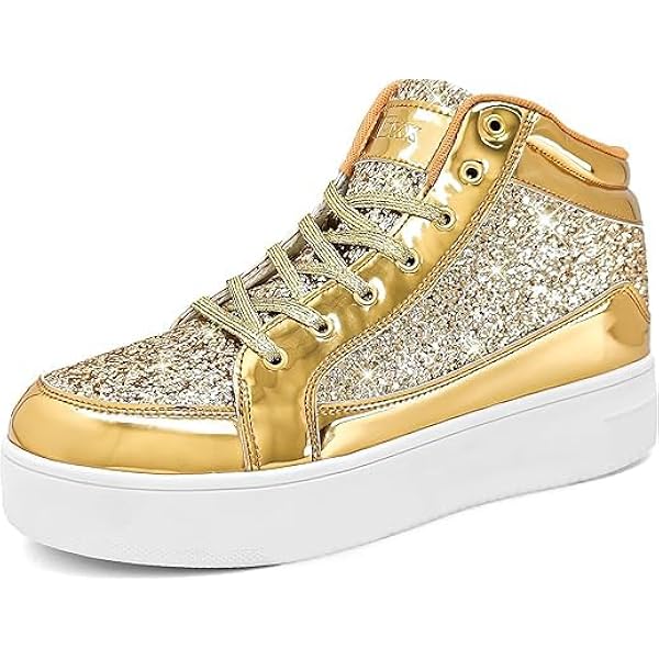靴 Golden  Mid Star 38 Amazon.com | Golden Goose Mid Star Glitter Upper Suede Star