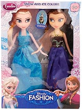 Rvold Frozen Girls Dolls - Princess Elsa & Princess Anna Doll