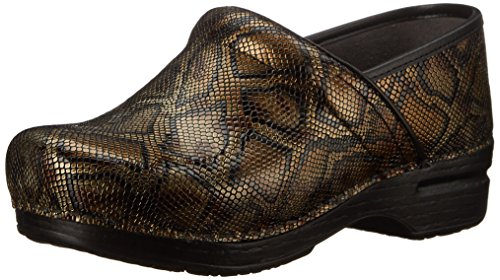 Dansko Women's Pro XP Mule, Slither Patent, 36 EU/5.5-6 M US