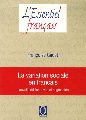 La  variation sociale en français