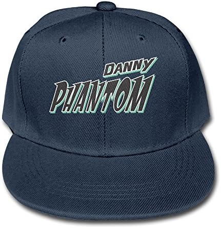 Navy Danny Phantom Logo Children Adjustable Snapback Baseball Caps