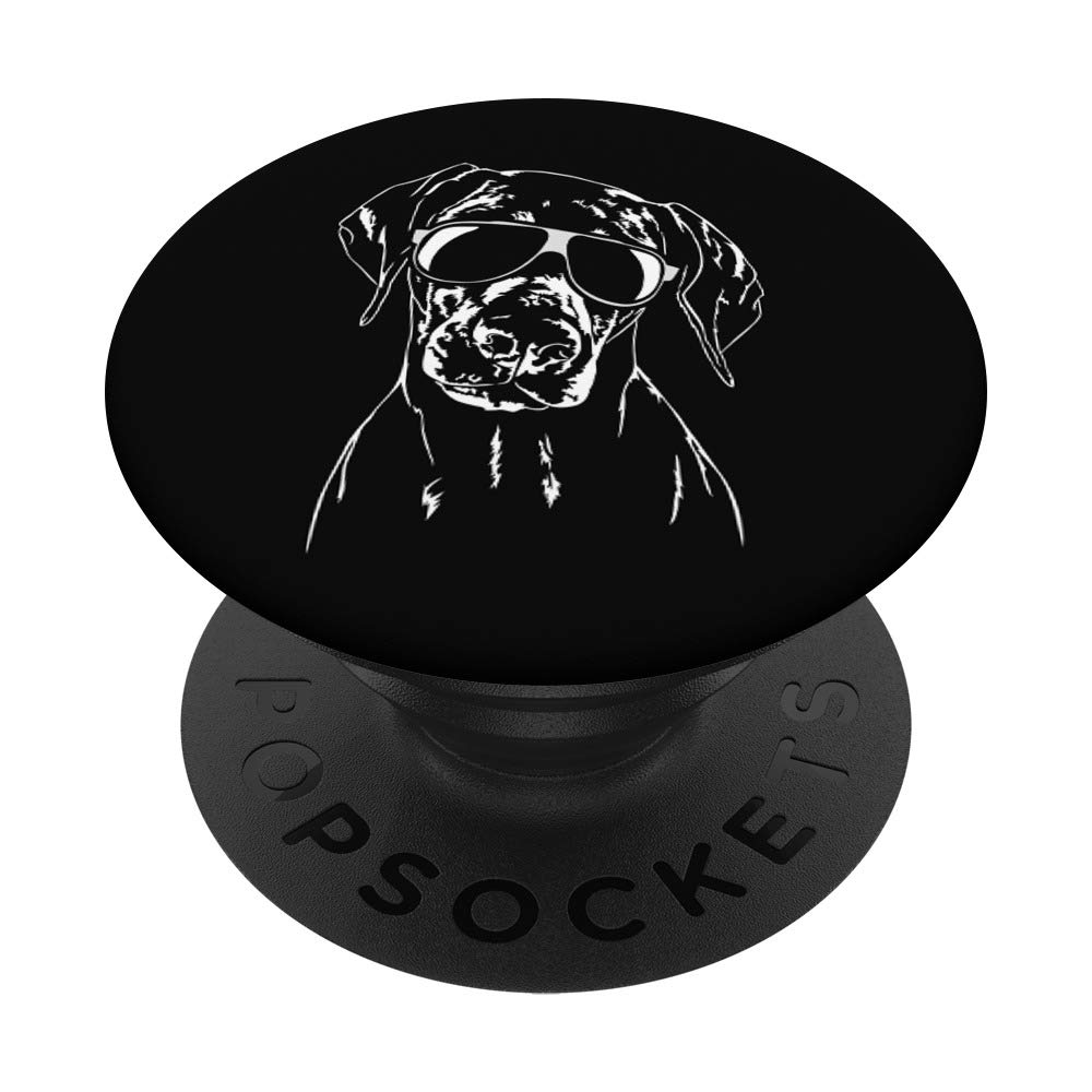 Funny Proud Doberman sunglasses cool dog mom gift dog PopSockets Grip and Stand for Phones and Tablets