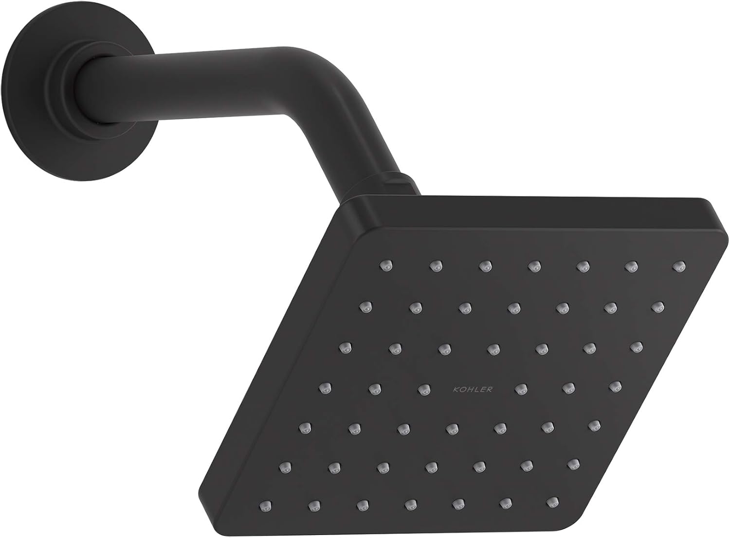 Kohler K24805GBL Parallel Showerhead, Matte Black