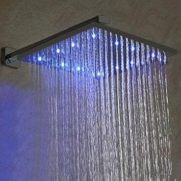 Fontana 12 Oil Rubbed Bronze Square Color Changing Led Rain