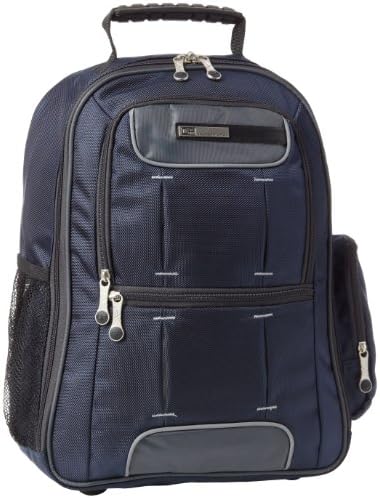CalPak Orbit 18-inch Deluxe Laptop Backpack, Navy Blue, One Size