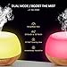 Aromatherapy Diffuser Essential Oil Diffuser with Time Smart Essential Mist Humidifier for Alexa Accessories Smart Home 300ML Oil Diffuser Wood Waterless Auto Shut-Off by YOCGEM