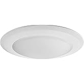Lunabode LED 7.5" Flush Mount Ceiling Light, Dimmable LED Lights, Disk Lights, Ceiling Light Fixture, 16.5W (120W Equivalent)