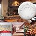 Combination Smoke and Carbon Monoxide Detector Alarm 10 Year Battery Operated for Home Bedroom Travel with Test Silence Button