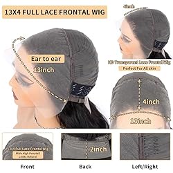 Deep Wave Lace Front Wigs Human Hair 13x4 HD