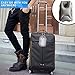 Travel Pillow, Portable Head Neck Rest Inflatable Pillow from HOMCA, Design for Airplanes, Cars, Buses, Trains, Office Napping, Camping - Includes FREE Eye mask (Gray)