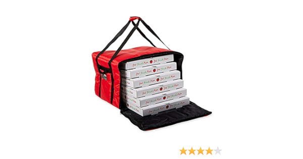 Bolsa térmica para transportar pizzas y pizzas, nevera para ...