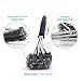 The Rolls Royce of Grill Brushes - New & Improved - Stainless Steel BBQ Grill Brush by USA Kitchen Elite - Durable Steel Handle - Double Scraper for Grilling Enthusiasts!