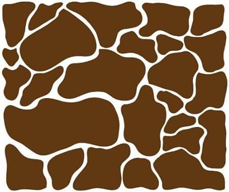 cow print door stickers