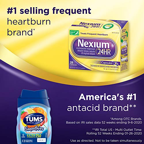 Nexium 24HR Acid Reducer Capsules, Heartburn Relief Medication With