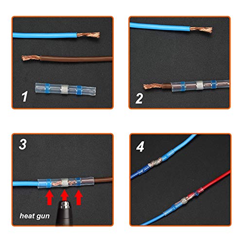5 Connectors+Electrical+Waterproof+Insulated+Automotive