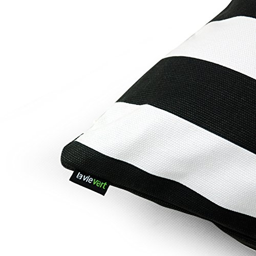 Lavievert Decorative Cotton Canvas Square Throw Pillow Cover Cushion