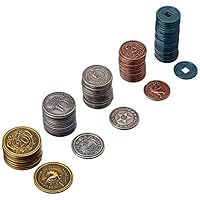 Stonemaier Games Scythe Metal Coins Board Game Addon, Accessory