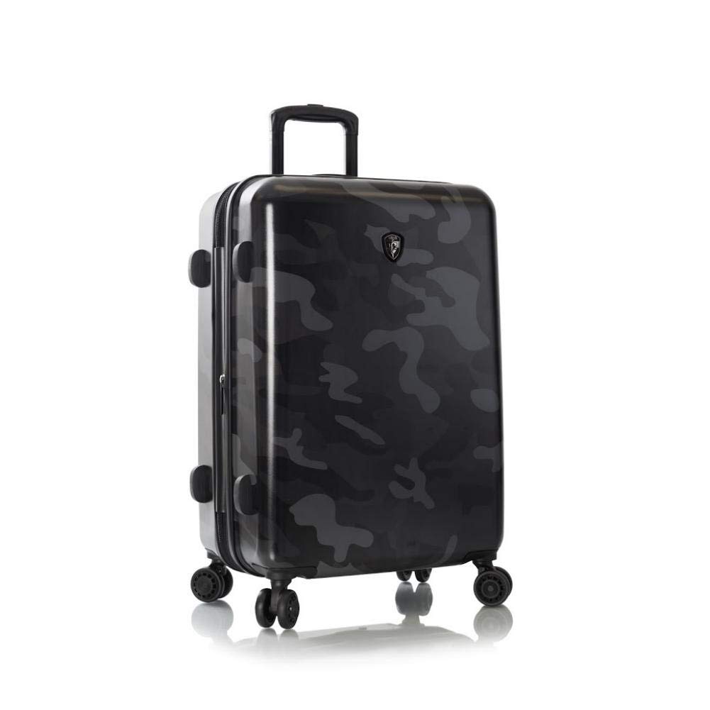 HeysBlack Camo 26" Spinner Luggage (Black)