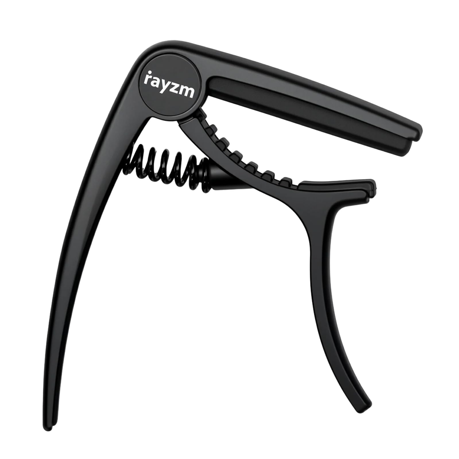 Rayzm Ukulele Capo, Zinc Alloy Capotasto for Soprano/Concert/Tenor Ukuleles, Single-Handed Trigger Style, Strong Spring for No Buzzing