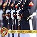 G128 USMC Marine Corps Flag | 3x5 Ft | LiteWeave Series Printed 100D Polyester | Military Flag, Vibrant Colors, Brass Grommets