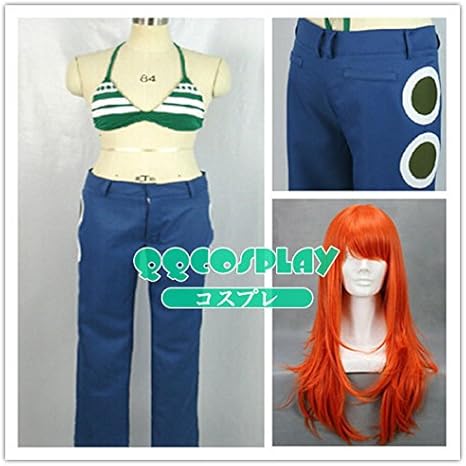 Amazon コスプレ衣装 ウイッグ One Piece ワンピース 2年後 ナミ Cosplay コスプレ 仮装 通販