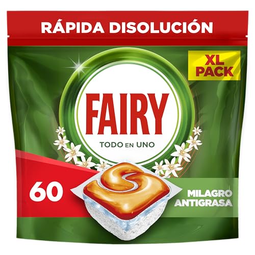 Original Todo En Uno Naranja Cápsulas De Lavavajillas, 60 Cápsulas, Efectivas Incluso En La Grasa Reseca,El embalaje puede variar.