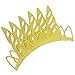 SERONLINE 18pcs Unicorn Party Horn Hats Birthday Hats, Glitter Gold Unicorn Headband Theme Party Supplies