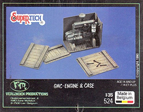 VER0524 1:35 Verlinden GMC Engine & Case [MODEL KIT ACCESSORY]