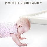 Vobulafy Safety Corner Protectors 4 Corner Guards Beige Baby Proofing view 5