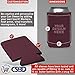 CSBD 12 Pack Blank Can Coolers, Foam Collapsible Insulated Can Sleeves for Beer, Soda, Water Bottles, Bulk Customizable Sublimation Blanks for DIY, HTV Vinyl Projects, Parties, Weddings - Burgundy