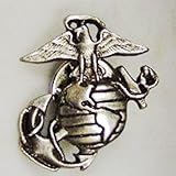 USMC EGA Pewter Lapel Pin