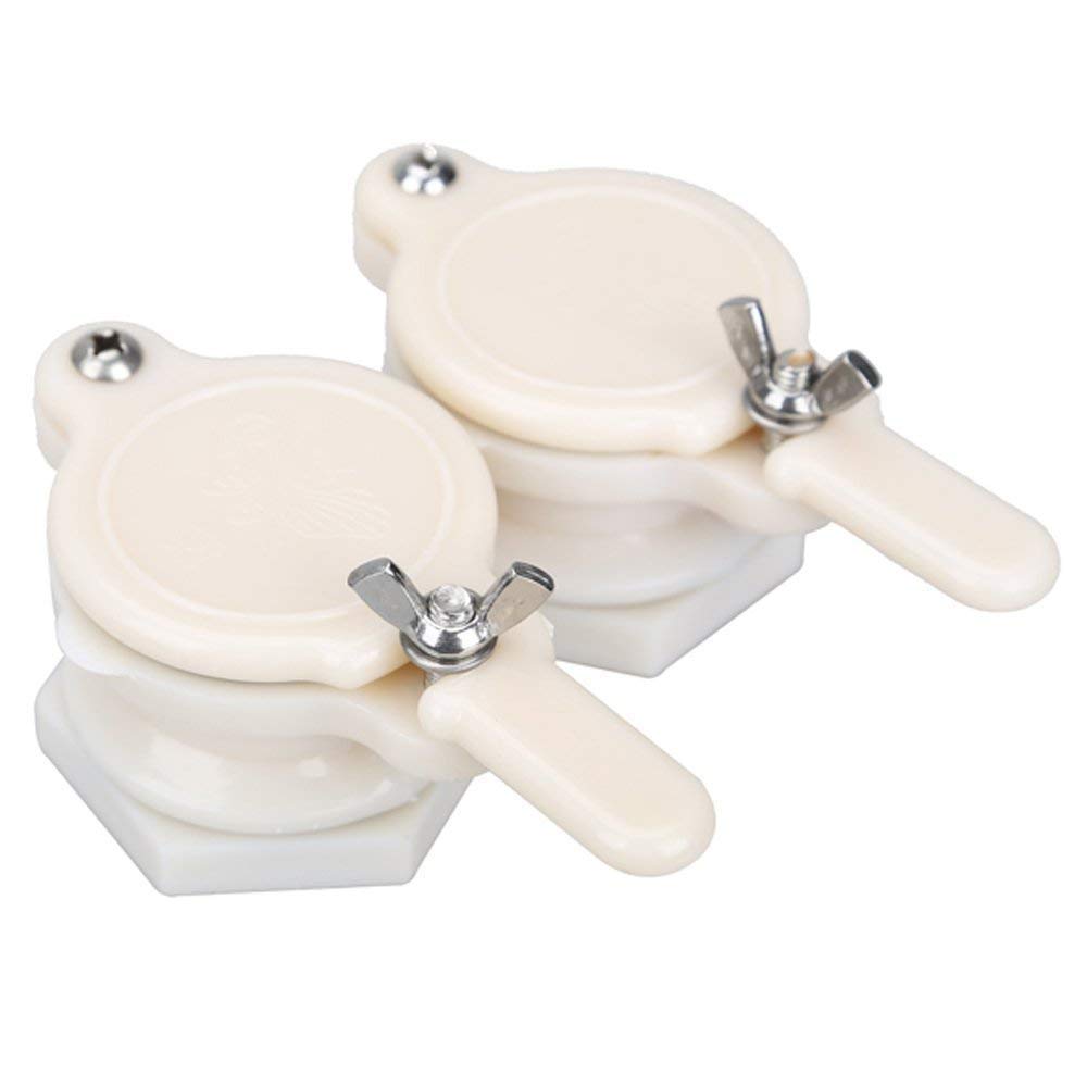 Eidoct 2Pcs Honey Gate Valve Extractor Tap Beekeeping Bee Keeping Equipment Tool