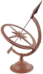 Esschert Design Large Cast Iron Sundial