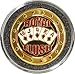 Da Vinci Hand Painted Poker Card Guard Protector - Royal Flush