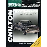 GM Full-Size Trucks, 1980-87 (Chilton Total Car Care Series Manuals)