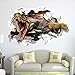 EMIRACLEZE Christmas Gift Hot Sale Christmas Gift 3d Dinosaur Removable Mural Wall Stickers Wall Decal for Kids Children Room Home Decor