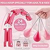 Ansharinc-Weighted-Hula-Hoops-for-Adults-and-Kid-Fitness-Hula-Hoops-at-Home-and-Office-Smart-Hula-Hoops-for-Weight-Loss-1kg-Adjustable-Weighted-Hula-Hoop-for-Exercise Weighted Hula Hoops for Adults and Kids , Smart Hula Hoops for Weight Loss, 1kg/52inch Adjustable Weighted Hula Hoop for…