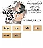 Hide Ink Tattoo Covers Lighter Colors Sample Pack