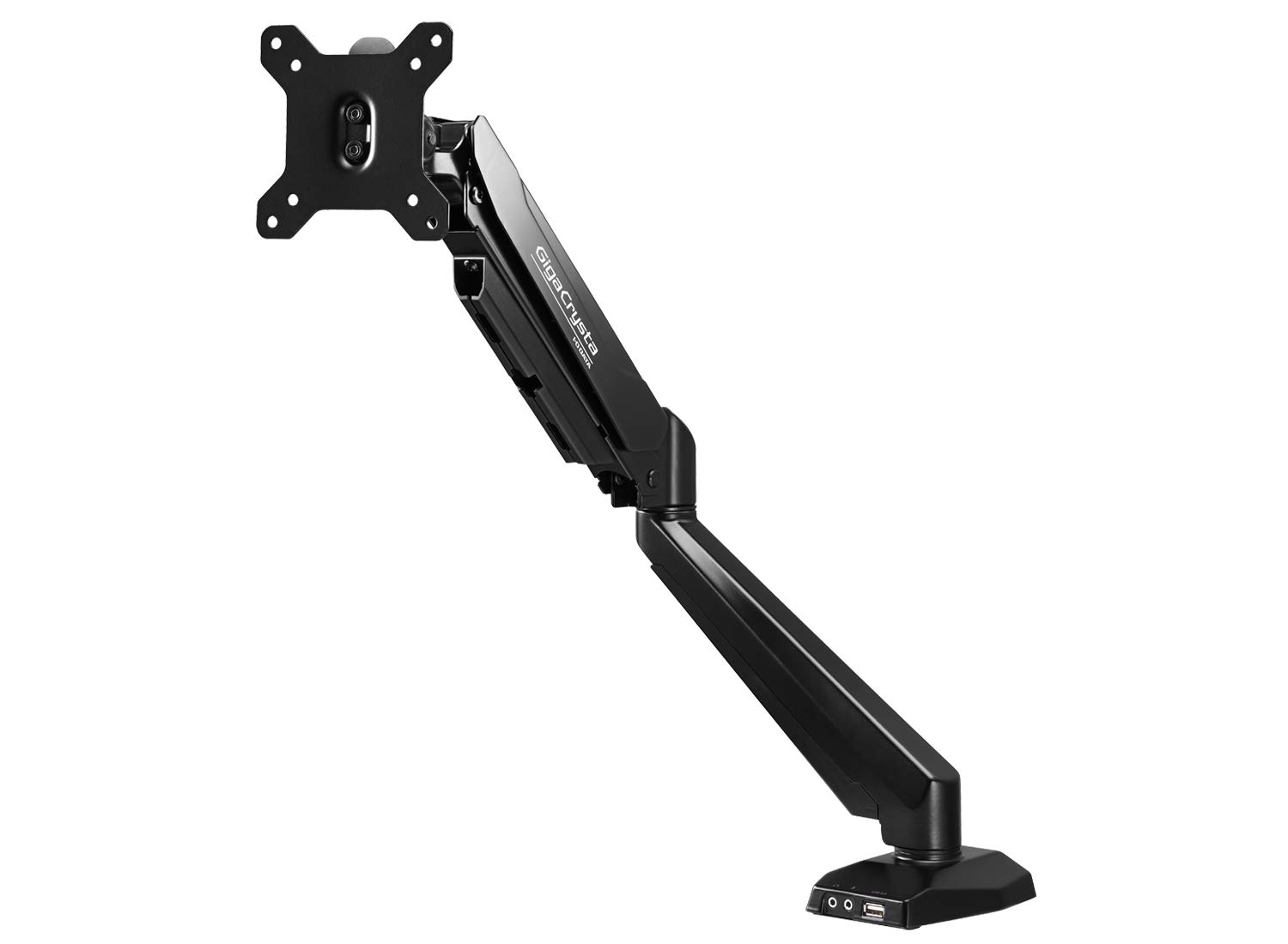 アイ・オー・データ モニターアーム(シングル) GigaCrysta VESA規格 USBポート オーディオ端子 日本メーカー DA-ARMS4商品画像