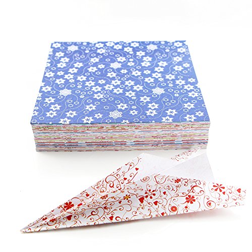 Weoxpr 288 Sheets Folding Origami Paper Washi Folding Paper for Arts and Crafts, 12 Different Patterns(6x6inch) - Thumbnail 3