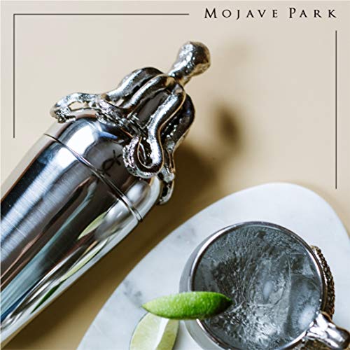 Octopus Cocktail Shaker Bottle Bar Stainless Steel Shaker And